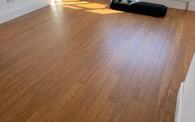 Bamboo Click flooring with Sound Proofing